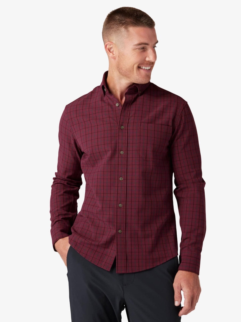 Mizzen + Main Leeward Classic No Tuck Dress Shirt XXL